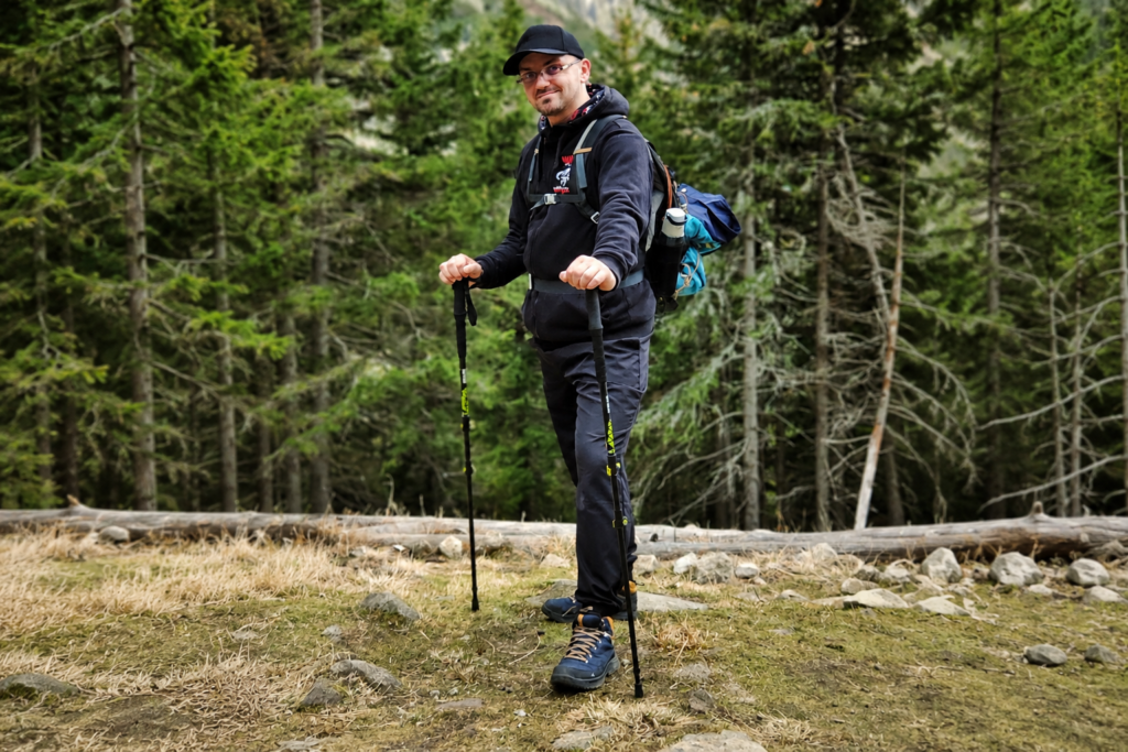 Krzysztof Szpakowski podczas górskiej aktywności – masaż sportowy i regeneracja